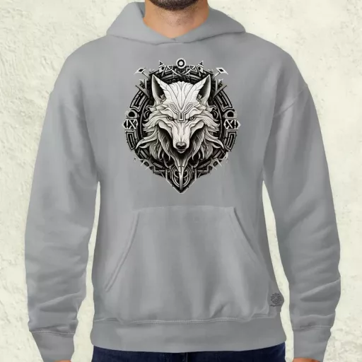 Fenrir amulett v6 férfi pulóver