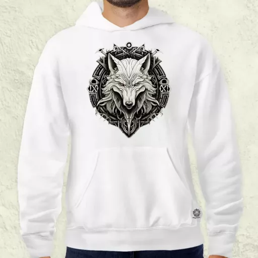 Fenrir amulett v6 férfi pulóver
