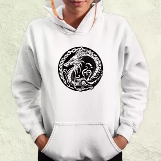 Jörmungandr amulett v1 női pulóver