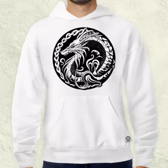 Jörmungandr amulett v1 férfi pulóver