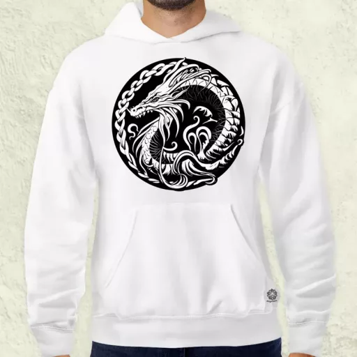 Jörmungandr amulett v1 férfi pulóver