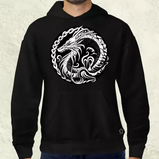 Jörmungandr amulett v1 férfi pulóver