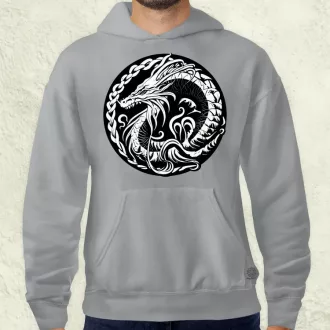 Jörmungandr amulett v1 férfi pulóver