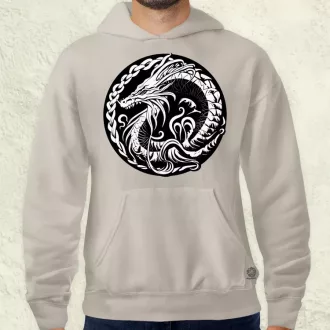 Jörmungandr amulett v1 férfi pulóver