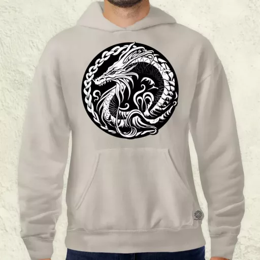 Jörmungandr amulett v1 férfi pulóver