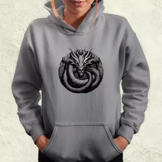 Jörmungandr amulett v2 női pulóver