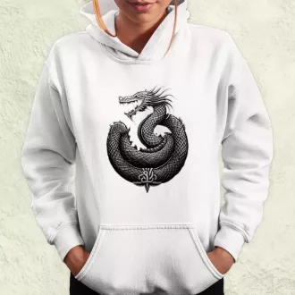 Jörmungandr amulett v3 női pulóver