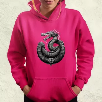 Jörmungandr amulett v3 női pulóver