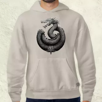 Jörmungandr amulett v3 férfi pulóver