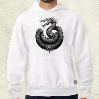 Jörmungandr amulett v3 férfi pulóver