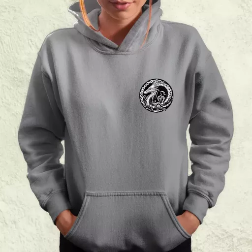Jörmungandr amulett zseb v1 női pulóver