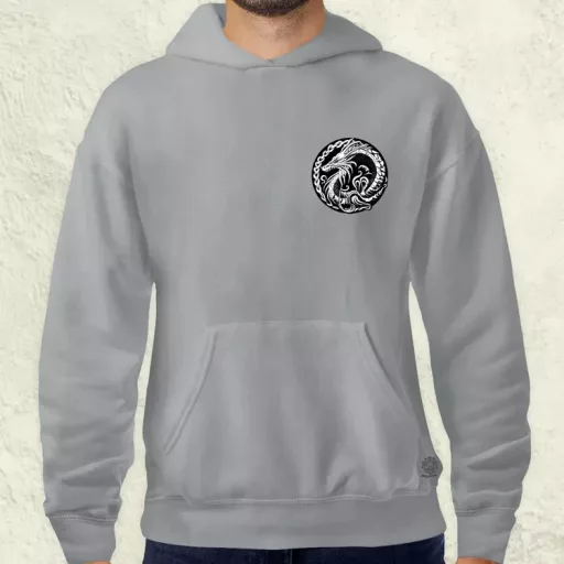 Jörmungandr amulett zseb v1 férfi pulóver