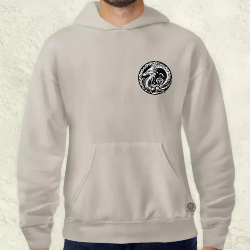 Jörmungandr amulett zseb v1 férfi pulóver