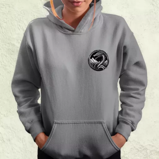 Jörmungandr amulett zseb v2 női pulóver