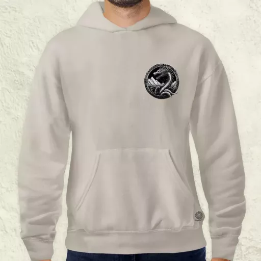 Jörmungandr amulett zseb v2 férfi pulóver