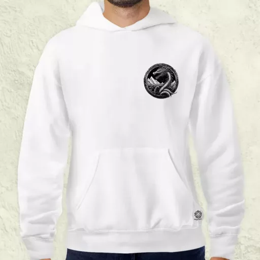 Jörmungandr amulett zseb v2 férfi pulóver