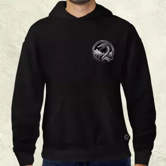 Jörmungandr amulett zseb v2 férfi pulóver