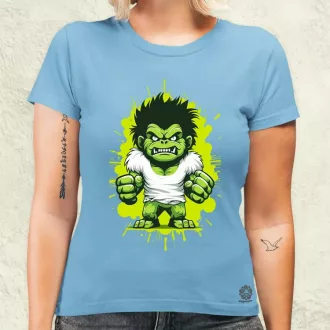 Minimál Hulk v4 női póló