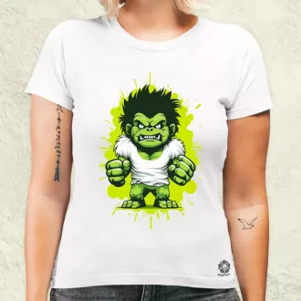 Minimál Hulk v4 női póló