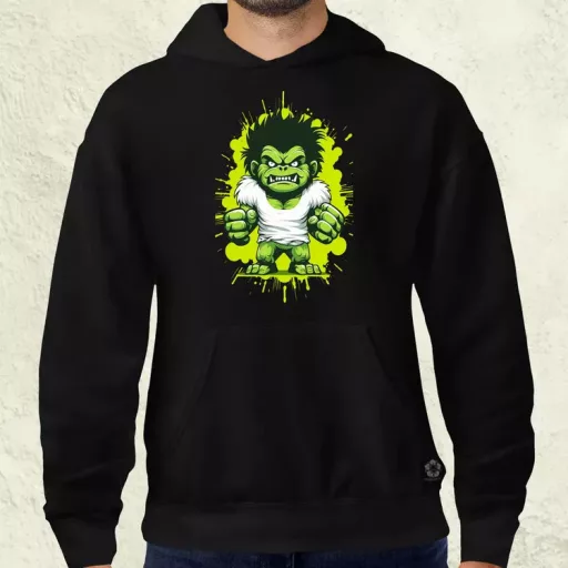 Minimál Hulk v4 férfi pulóver