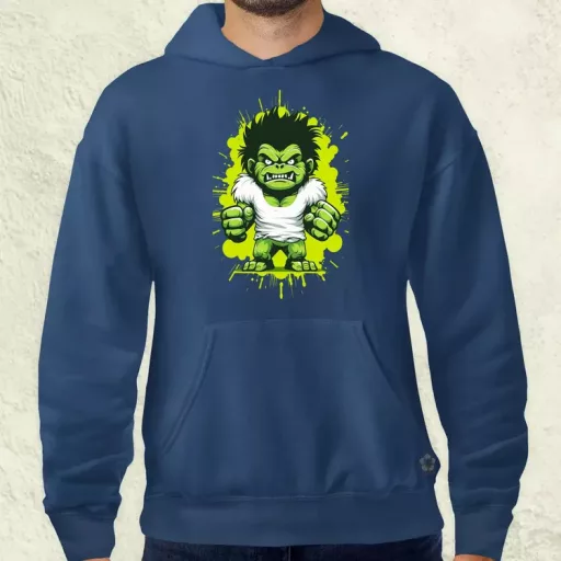 Minimál Hulk v4 férfi pulóver