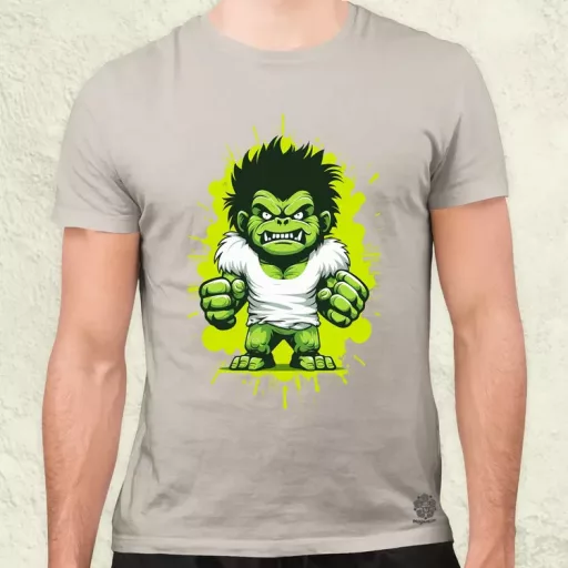 Minimál Hulk v4 férfi póló