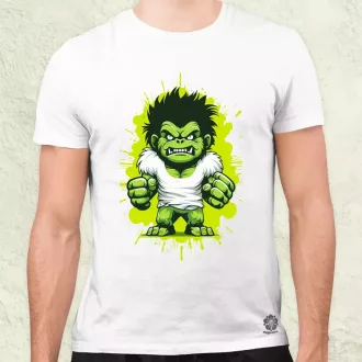 Minimál Hulk v4 férfi póló