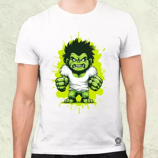 Minimál Hulk v4 férfi póló