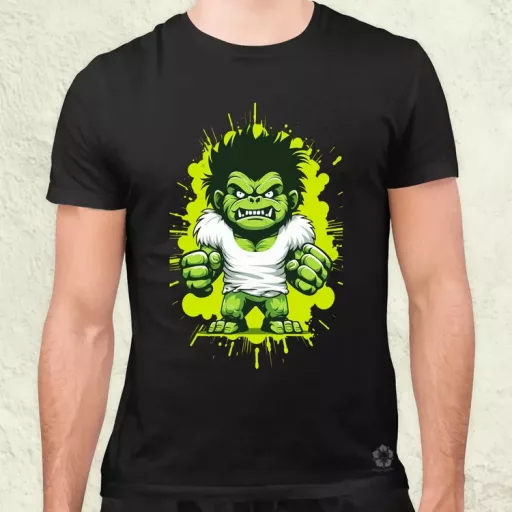 Minimál Hulk v4 férfi póló