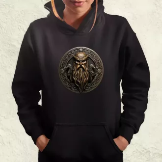 Odin és Hugin Munin amulett v2 női pulóver