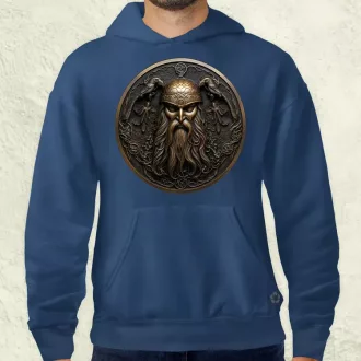 Odin és Hugin Munin amulett v3 férfi pulóver