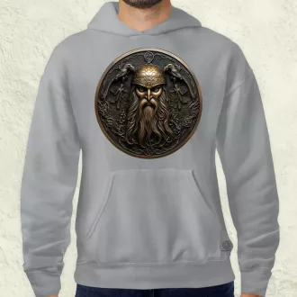 Odin és Hugin Munin amulett v3 férfi pulóver