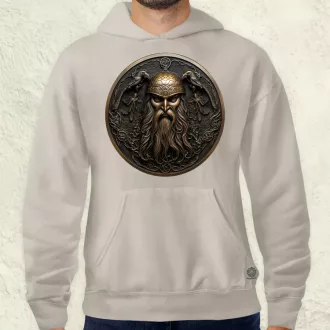 Odin és Hugin Munin amulett v3 férfi pulóver