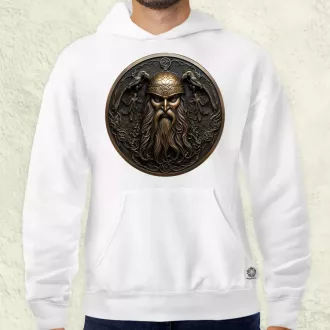 Odin és Hugin Munin amulett v3 férfi pulóver