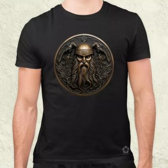 Odin és Hugin Munin amulett v3 férfi póló