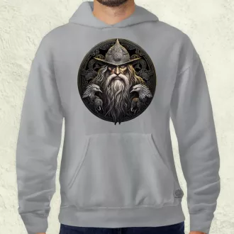 Odin és Hugin Munin amulett v4 férfi pulóver