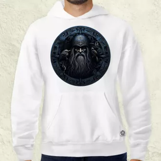 Odin és Hugin Munin amulett v5 férfi pulóver