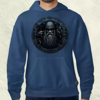 Odin és Hugin Munin amulett v5 férfi pulóver