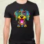 Pszichedelikus kutya firka v2 férfi póló