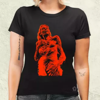 Retró horror poszter v3 női póló