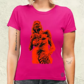 Retró horror poszter v3 női póló