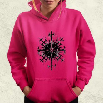 Vegvísir rúna v2 női pulóver