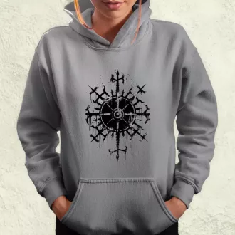 Vegvísir rúna v2 női pulóver