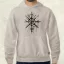 Vegvísir rúna v3 férfi pulóver