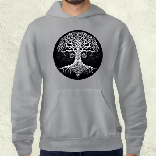 Yggdrasil v8 férfi pulóver