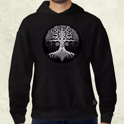 Yggdrasil v8 férfi pulóver