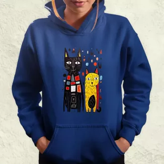 Rajzfilm macskák v2 női pulóver