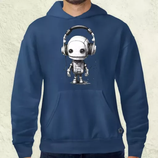 Baby robot v2 férfi pulóver