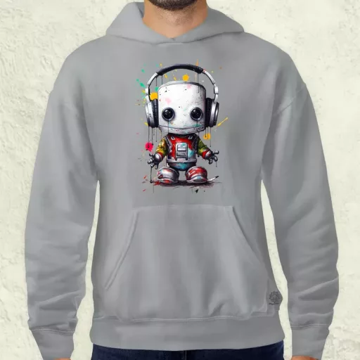 Baby robot v8 férfi pulóver
