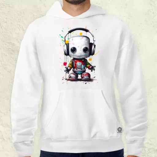 Baby robot v8 férfi pulóver